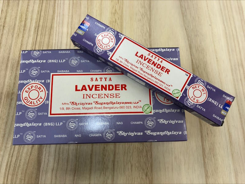 Incienso Lavanda Satya
